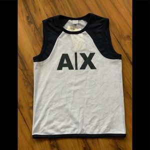 Armani Exchange Mesh Tank Top
